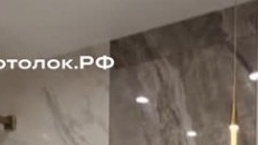Потолок в ванной комнате 