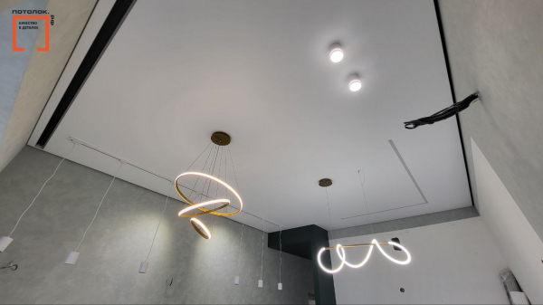 Стоимость потолка с подсветкой 6 м²