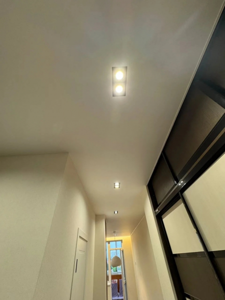 Пример тканевого потолка DESCOR 18 м²